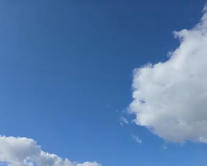 青空 青空 青空,秋,空の写真素材