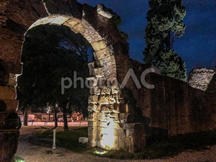 イタリア　ファーノ　城壁 イタリア,ファーノ,城壁の写真素材