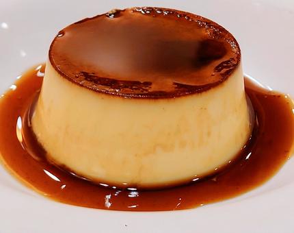 プリン レトロプリン,デザート,スイーツの写真素材