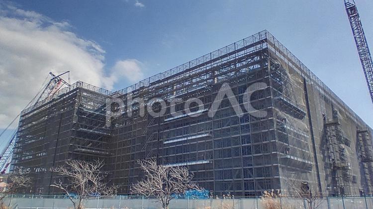 工事現場 建設,工事,現場の写真素材