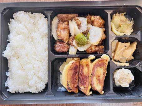 酢豚弁当 酢豚弁当の写真