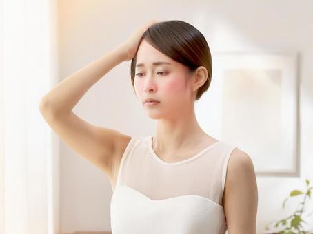 熱中症_AS000003 熱中症_AS000003の写真