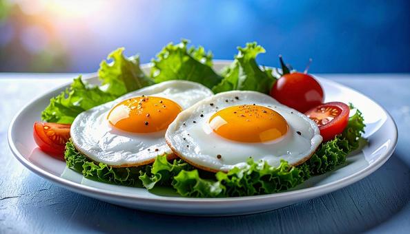 目玉焼きの写真