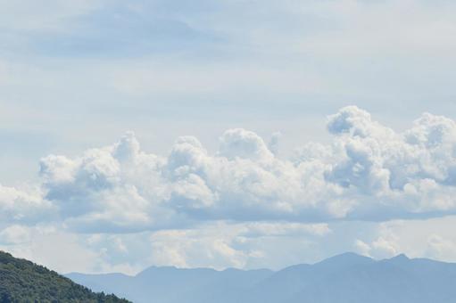 遠方の雲 遠方の雲の写真