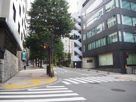 麹町の街並み（東京都・千代田区） 紀尾井坂,清水谷坂,紀尾井町の写真素材