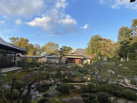 お寺の庭 お寺の庭 自然,風景,草の写真素材