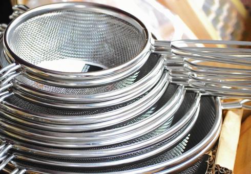 Kitchen colander Mesh strainer, JPG