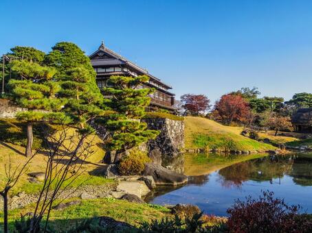 【群馬県】前橋市・臨江閣 臨江閣,前橋市,日本庭園の写真素材