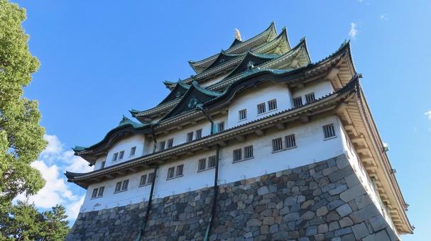 名古屋城　天守　大天守 名古屋城,尾張徳川家,御三家の写真素材