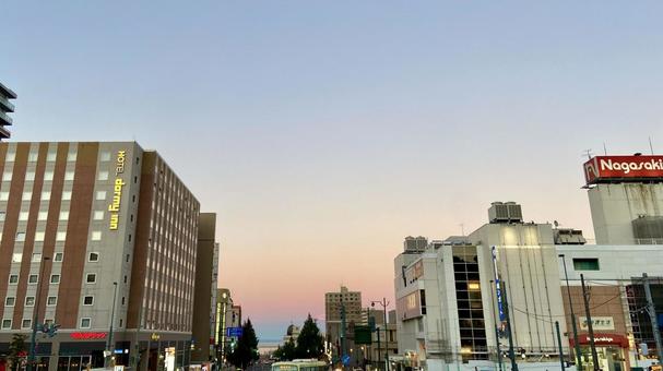 北海道 小樽の街並み 北海道 小樽の街並み 北海道,小樽,街並みの写真素材