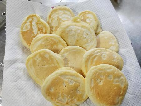 小さいホットケーキ 小さいホットケーキの写真
