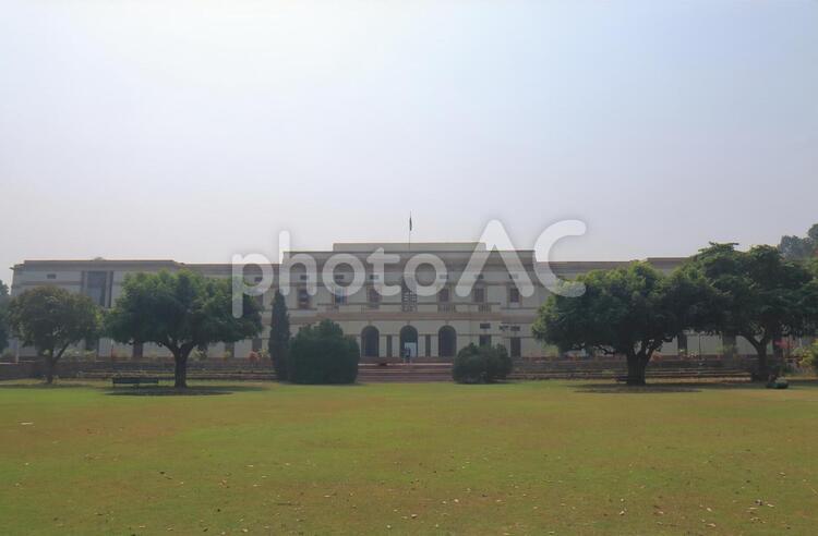 インド　ニューデリーのニューデリー記念博物館と図書館 博物館,図書館,インドの写真素材