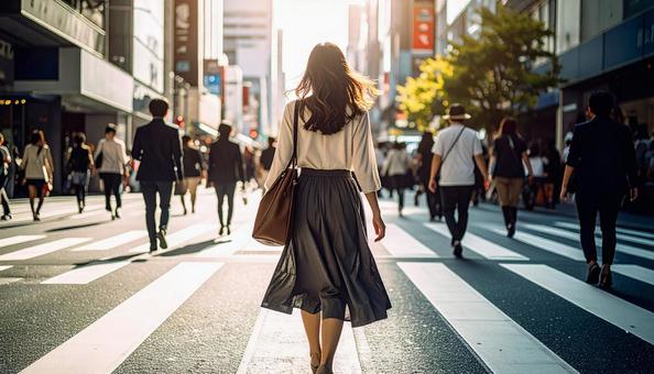 秋のコーディネートイメージの写真