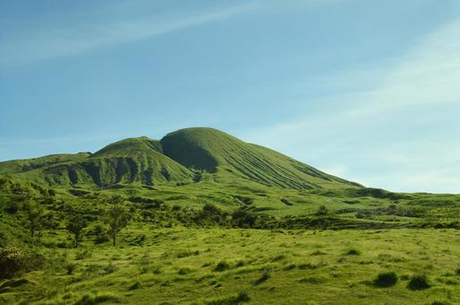 Photo, grassland, summer, kyushu, JPG