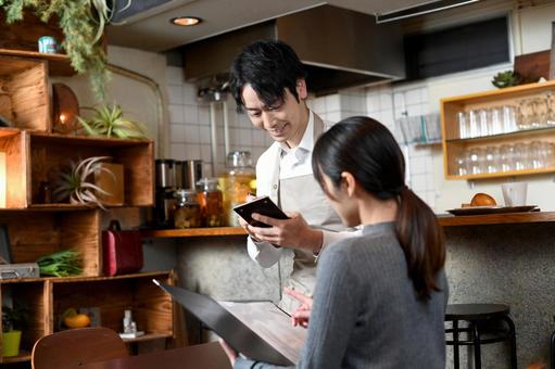 Photo, cafe, restaurants, customer service, 