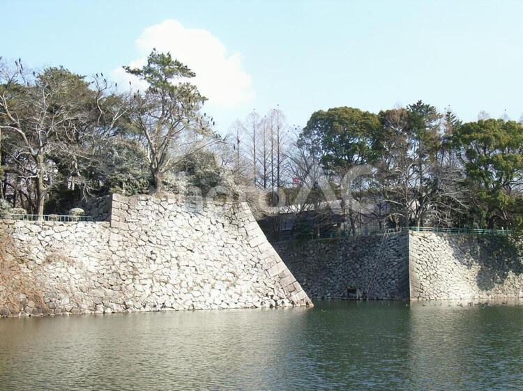 名古屋城御深井丸 名古屋城の写真素材