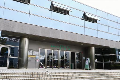 阪南市立文化センター・図書館外観3大阪 阪南市立文化センター・図書館外観3大阪 阪南市立文化センター,阪南市立図書館,文化センターの写真素材