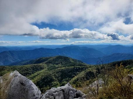 山頂からの一枚 山頂からの一枚の写真