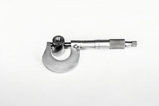 マイクロメーター 測定器,測定具,計測器の写真素材