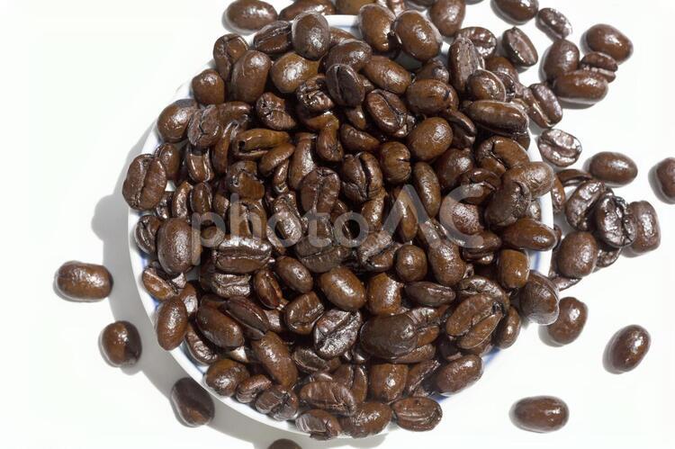 コーヒー豆　アラビカ種　焙煎 コーヒー豆,アラビカ種,珈琲豆の写真素材
