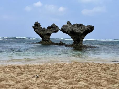 沖縄のハートロック 沖縄のハートロックの写真
