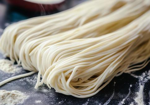 細麺うどん 細麺うどんの写真