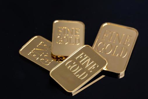 ゴールドバー　GOLD 金,金塊,ゴールドバーの写真素材