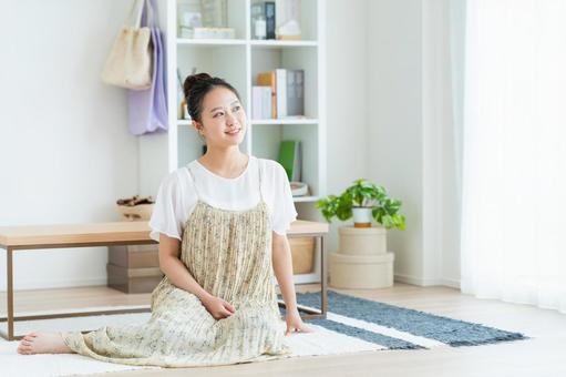 新生活 新生活 女性,若い,人物の写真素材