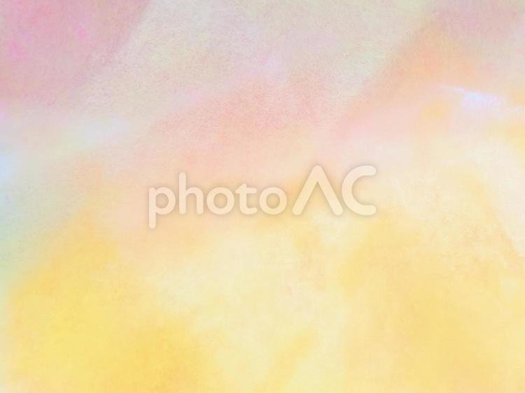 和紙　重ねたピンクに溶けたうすだいだい 和紙,背景,紙の写真素材
