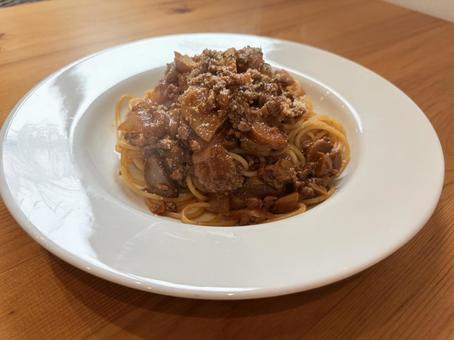 ほっとする味わいのボロネーゼパスタ ほっとする味わいのボロネーゼパスタの写真