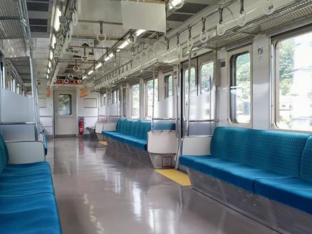 ２１１系車内 鉄道,jr,jr東日本の写真素材