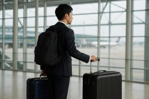 スーツケースと海外移住準備 スーツケースと海外移住準備の写真