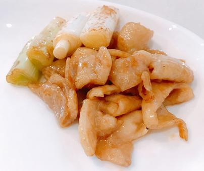 Chicken skin teriyaki, JPG Chicken skin teriyaki, JPG