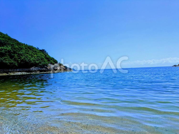 夏色〜ブルーが映える海景色〜 海,夏色,夏の写真素材