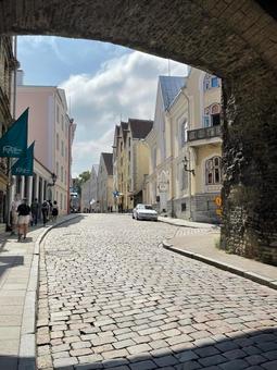スルーランナ門 スルーランナ門,タリンの街並み,タリンの写真素材