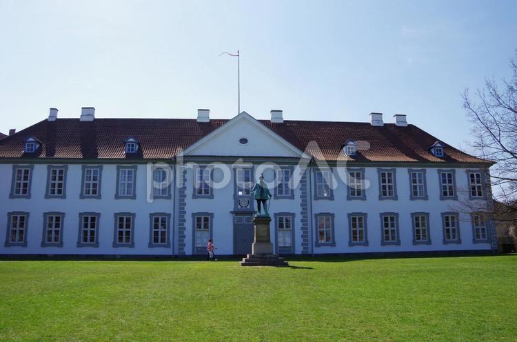 デンマーク　オーデンセ　オーデンセ城 デンマーク,オーデンセ,オーデンセ城の写真素材