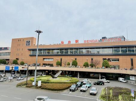 仙台駅 仙台駅,仙台,宮城の写真素材