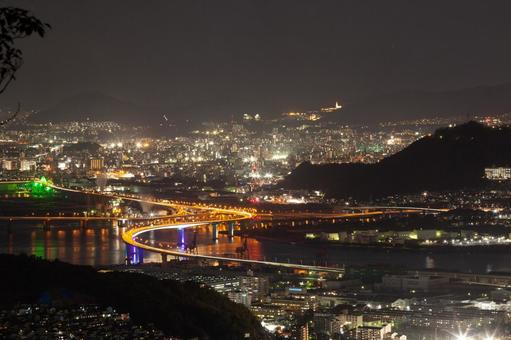 夜景 夜景の写真