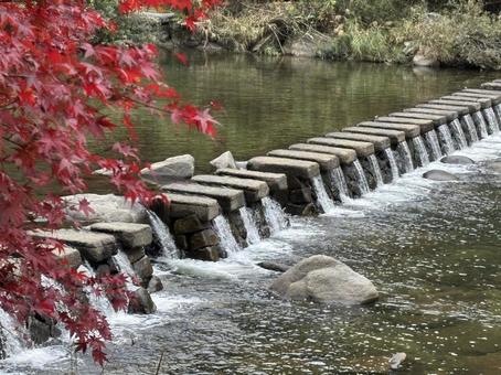 香嵐渓の景色 香嵐渓,名古屋,秋の写真素材