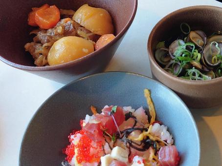 日本の食卓 日本の食卓 和食,食事,ごはんの写真素材