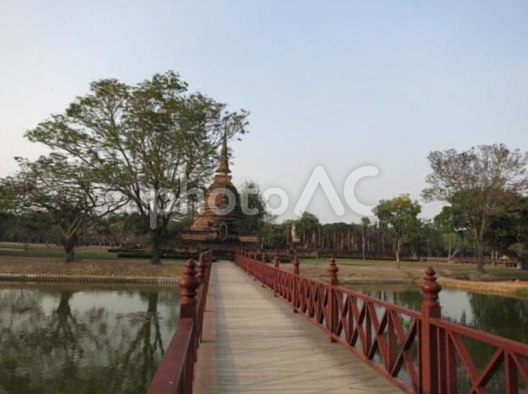 タイ　スコータイ歴史公園　24 タイ,アジア,スコータイの写真素材