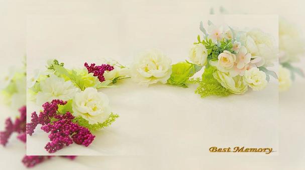清廉のブーケ レトロ3 清廉のブーケ レトロ3 ブーケ,リースブーケ,花飾りの写真素材