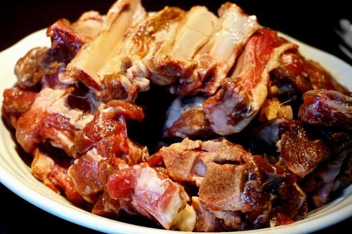 骨付きの羊肉 生肉,肉,羊の写真素材