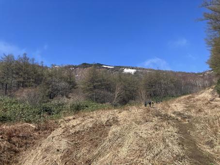 残雪の安達太良山へ登山6 春のスキー場 残雪の安達太良山へ登山6 春のスキー場の写真