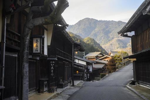 妻籠宿 妻籠宿 妻籠宿,岐阜県,伝統の写真素材