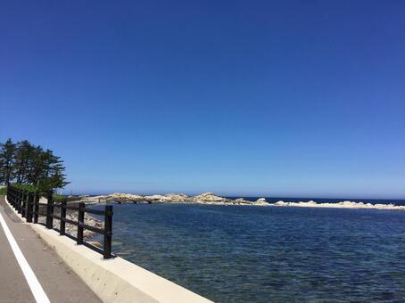 海沿いロード 海沿いロードの写真