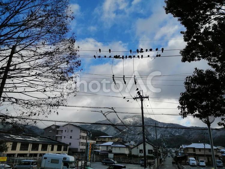 比叡山　国際会館駅　地下鉄　京都 比叡,山,比叡山の写真素材