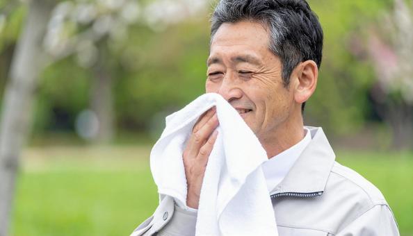 汗に滲む冷感の工夫 汗に滲む冷感の工夫の写真