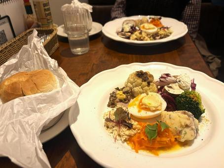 プレートビュッフェランチ ランチ,ワンプレート,ブッフェの写真素材