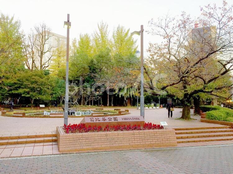 東京風景・日比谷公園 日比谷公園,日比谷,千代田区の写真素材